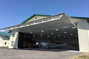 Hydraulic Hangar door ASI Jet