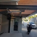 hydraulic garage door install