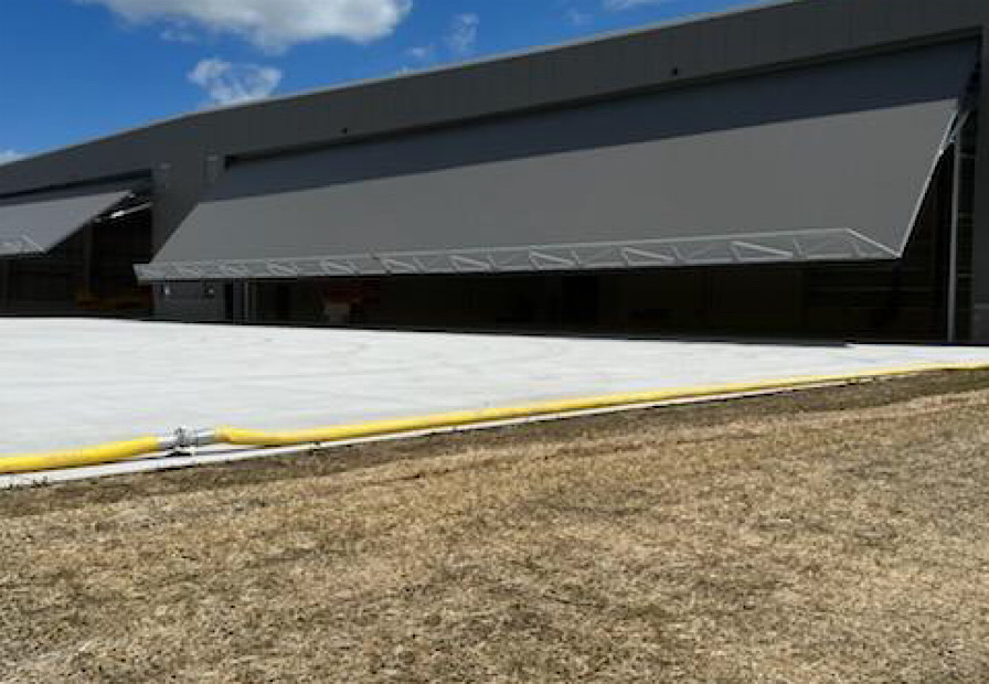 aircraft hangar door