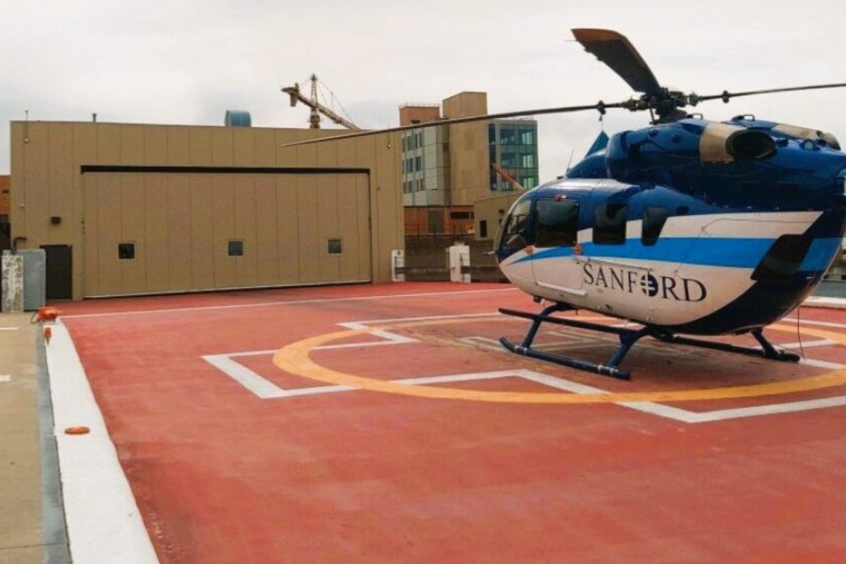 Helipad Hangar Door Image