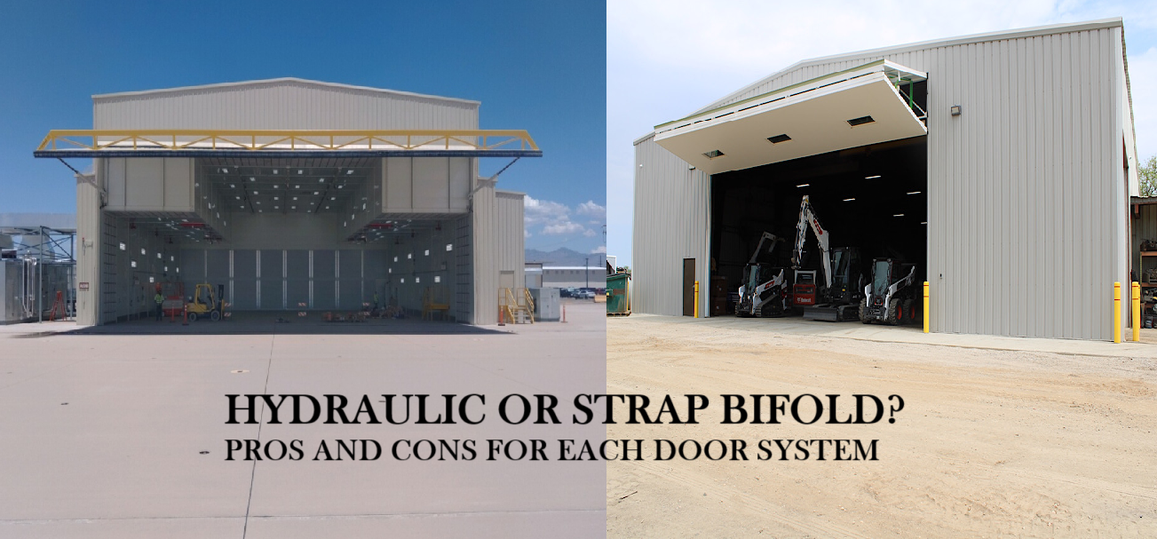 Hydraulic or bifold? pros and cons of each door style