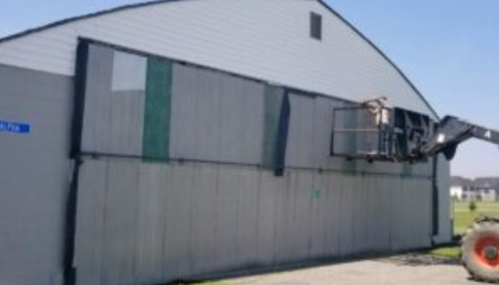 Hangar door retro-fit Image