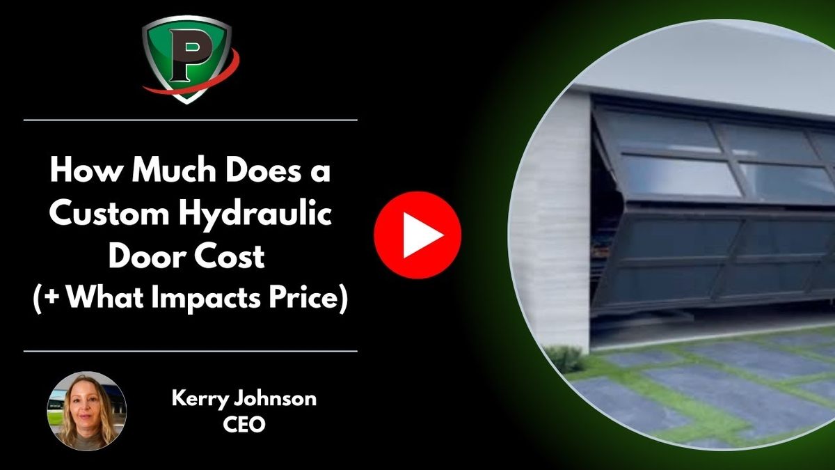 How Much Does a Custom-Designed Residential Hydraulic or Bifold Door Cost? (+ What Impacts Price)